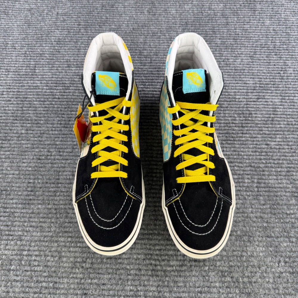 NEW Vans The Simpsons Sk8-Hi Family Sneakers Black Yellow Men 10 Women 11.5 - Picture 5 of 13